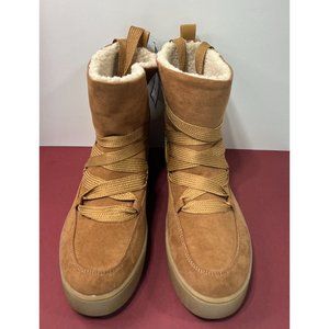 Universal Thread - Women's Brigitte Winter Boots - Cognac - # 8.5